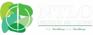NTLO Embroidery & Clothing White Site Logo