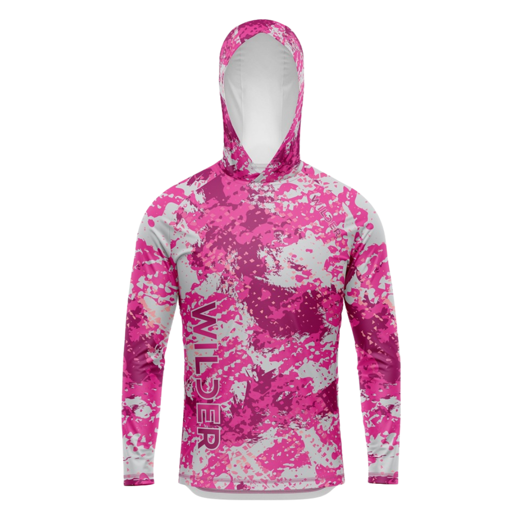 NTLO Embroidery and Clothing | Embroidery Services | DTF Printing | Sublimation | Corporate Clothing | Pink Camo fishing shirt